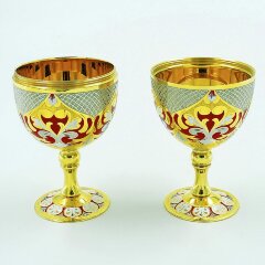 Пасхальный сувенир «Яйцо-рюмки» в подарок на пасху