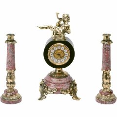 Каминные часы «Ангел с дудочкой»