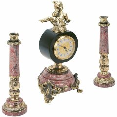 Каминные часы «Ангел с дудочкой»