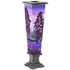 Настольная ваза «Рассвет» (змеевик)