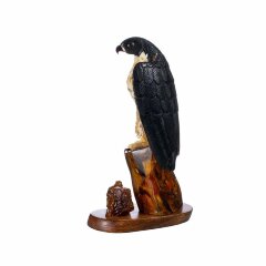 Сувенир из натурального янтаря «Сокол Сапсан» в подарок