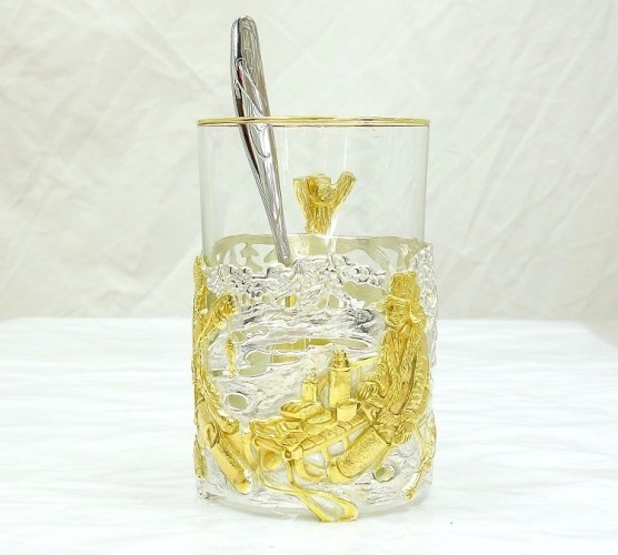 Подстаканник «Рыбалка зимой»