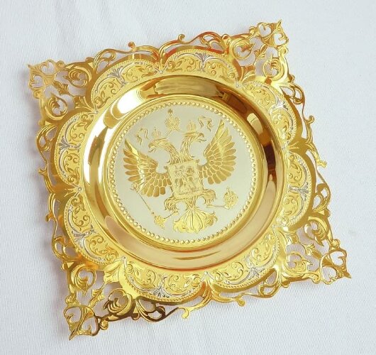 Сувенирная тарелка «Гербовая»