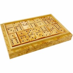 Подарочное «Домино» из карельской березы