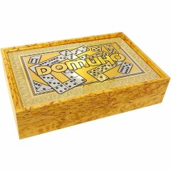 Подарочное «Домино» из карельской березы