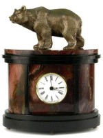 Настольные часы «Медведь»