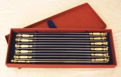 Набор подарочных шампуров «Восточный календарь» 