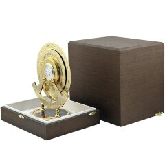 Настольные часы «Вечный календарь» на яшме в подарок руководителю