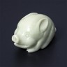 Сувенирная фигурка «Свинка» из натурального камня офикальцит