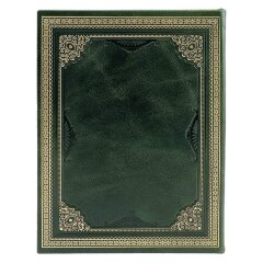 Подарочная книга «Великие притчи мира, написанные от руки» в кожаном переплёте