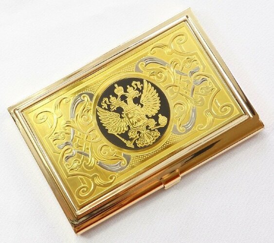 Визитница Герб РФ 8