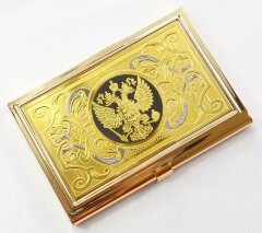 Визитница Герб РФ 8