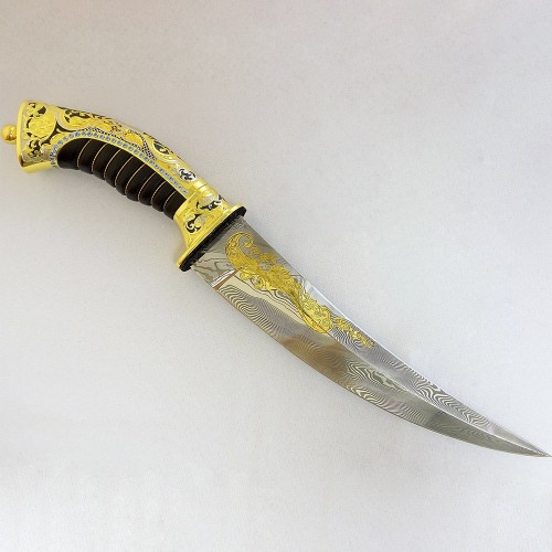 Сувенирный нож «Восточный» с дамасским клинком