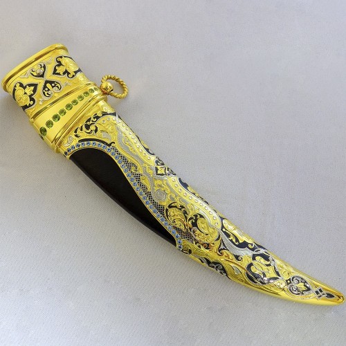 Сувенирный нож «Восточный» с дамасским клинком