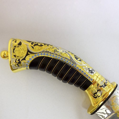 Сувенирный нож «Восточный» с дамасским клинком