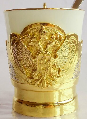 Кофейная чашка «Герб РФ»