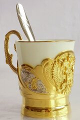 Кофейная чашка «Герб РФ»