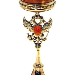 Янтарный бокал для вина «Державный»