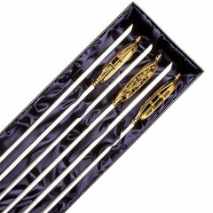 Оригинальные шампура «Мосты» с видами основных символов города СПб в подарок мужчине