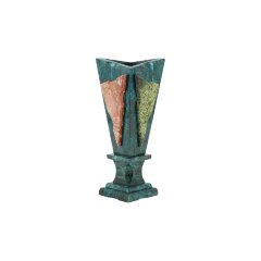 Настольная ваза «Силуэт» (змеевик)