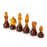 Шахматные фигуры «Классик» из янтаря