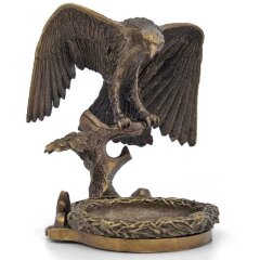 Бронзовая пепельница «Орёл»