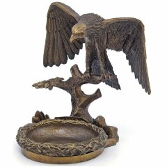 Бронзовая пепельница «Орёл»