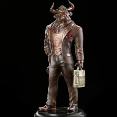 Бронзовая статуэтка «Бык деловой» в подарок руководителю