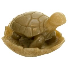 Нефритовая статуэтка «Черепашка»