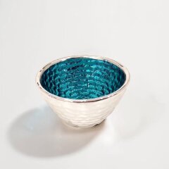Декоративная чаша «Бирюзовый Рим» для декора интерьера