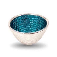 Декоративная чаша «Бирюзовый Рим» для декора интерьера