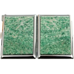 Футляр для 20 сигарет «Лиственит» с зажигалкой в подарок другу