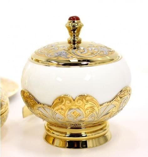 Кофейный сервиз «Сердолик»