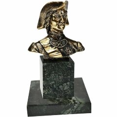 Бронзовый бюст «Пётр I» на постаменте