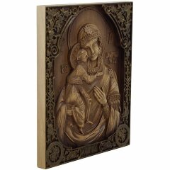 Резная икона «Божья матерь Феодоровская» (малая)