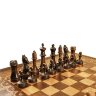 Резные шахматы «Бесконечность» с нардами
