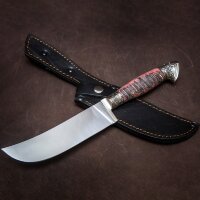 Узбекский нож «Пчак» с рукоятью из карельской берёзы