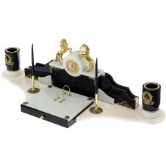 Настольный набор органайзер «Вольные лошади» в подарок руководителю