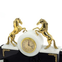 Настольный набор органайзер «Вольные лошади» в подарок руководителю