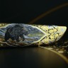 Подарочный нож «Медведь» из дамасской стали в подарок охотнику