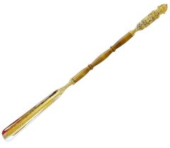 Позолоченная ложка для обуви «Собака»