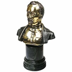 Бронзовый бюст «Дзержинский» на постаменте»