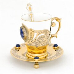 Кофейная чашка «Лазурит» (блюдце)