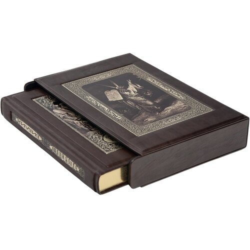 Подарочная книга «Библия в гравюрах Гюстава Доре» в кожаном в футляре