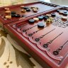 Резные нарды «ОРНАМЕНТ» с художественным декором