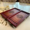Резные нарды «ОРНАМЕНТ» с художественным декором