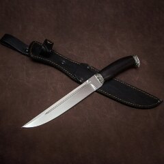 Пластунский нож «Казак» в ножнах из натуральной кожи