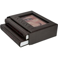 Подарочная книга «Сальвадор Дали» (2 тома) в кожаном переплёте