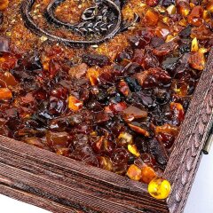 Янтарные нарды «Китайский дракон» — символ года 2024