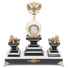 Настольный набор «Герб» (мрамор)